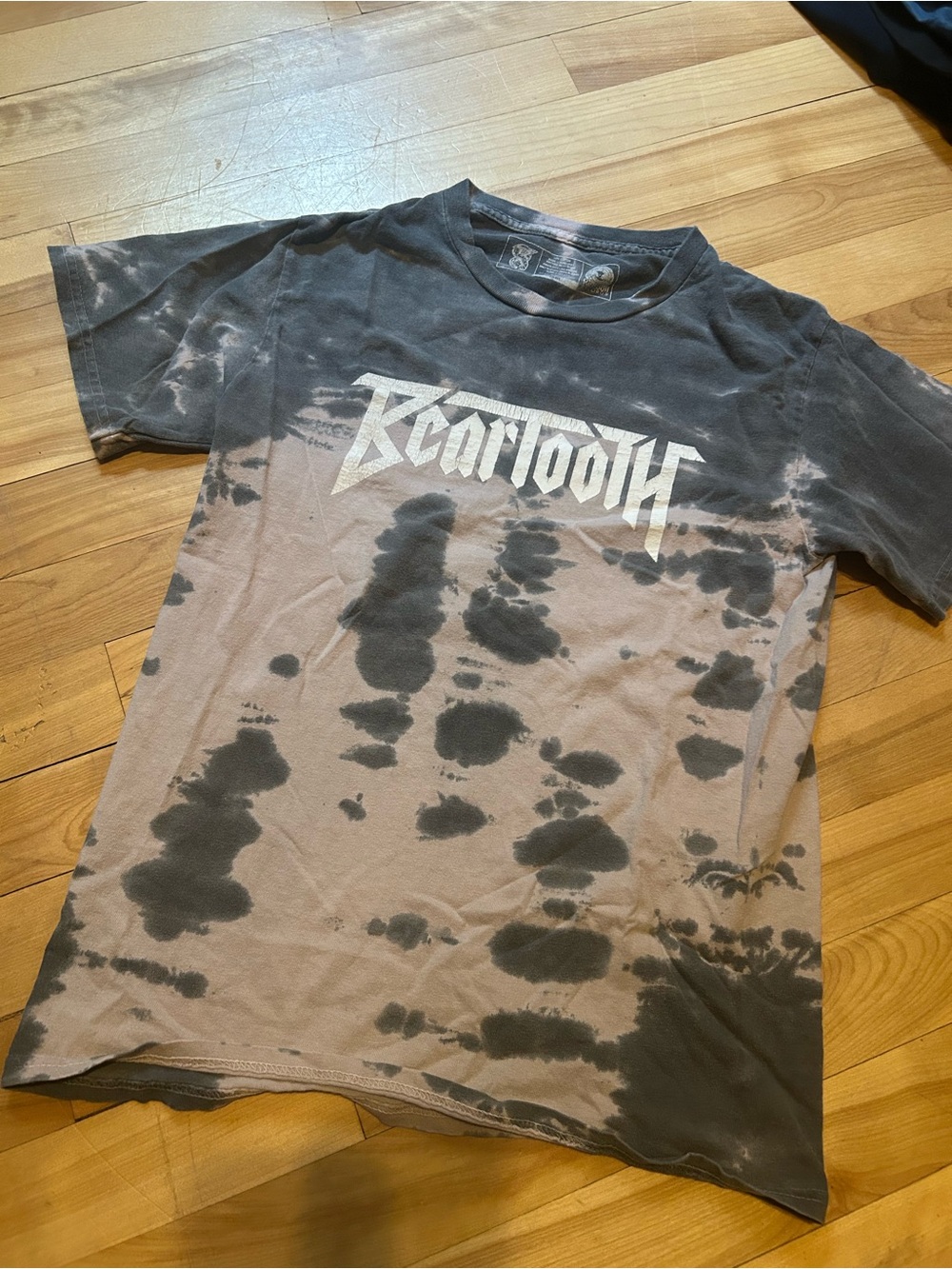 Beartooth band Graphic Tee greis light beige-pink ish color